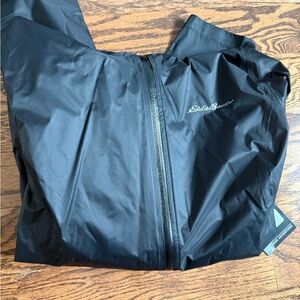 Eddie Bauer Black Rain Jacket